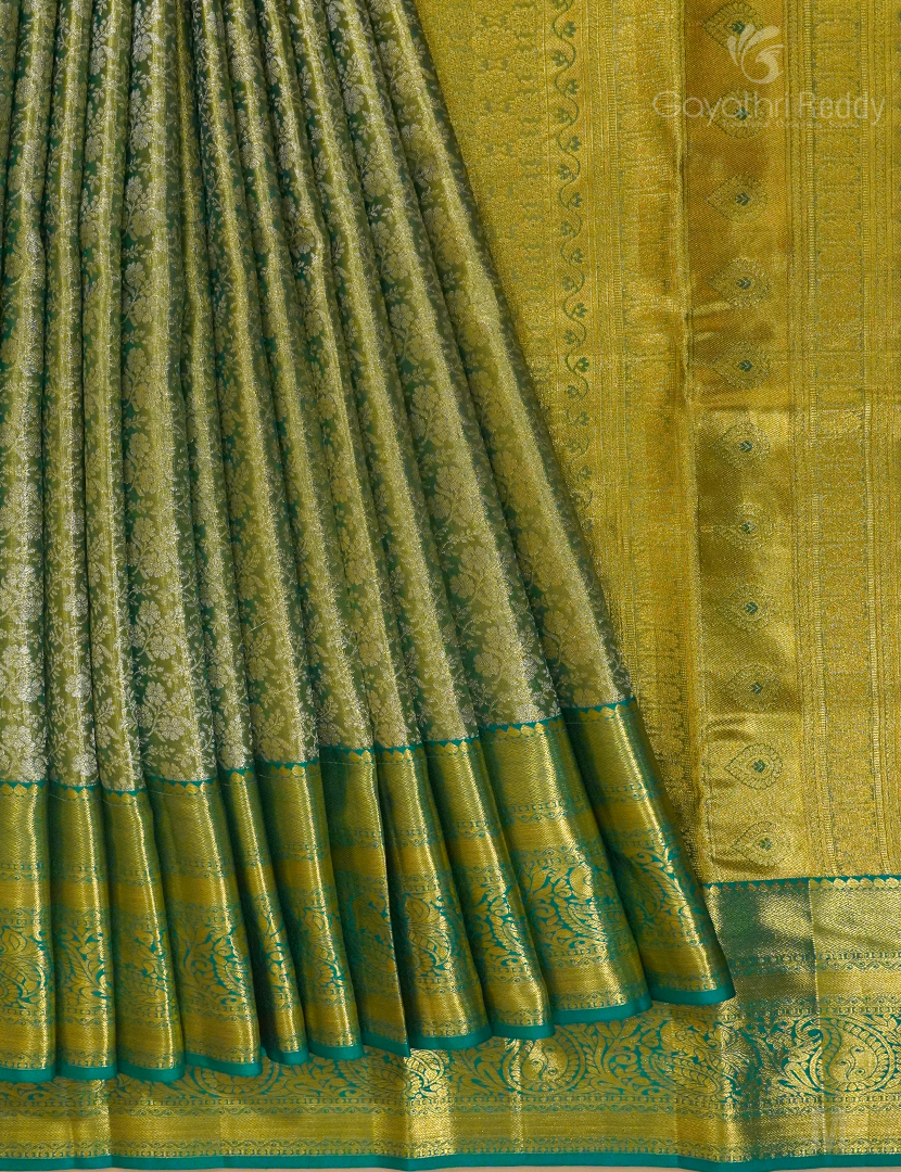 PURE KANCHI TISSUE SAREE-KP7281