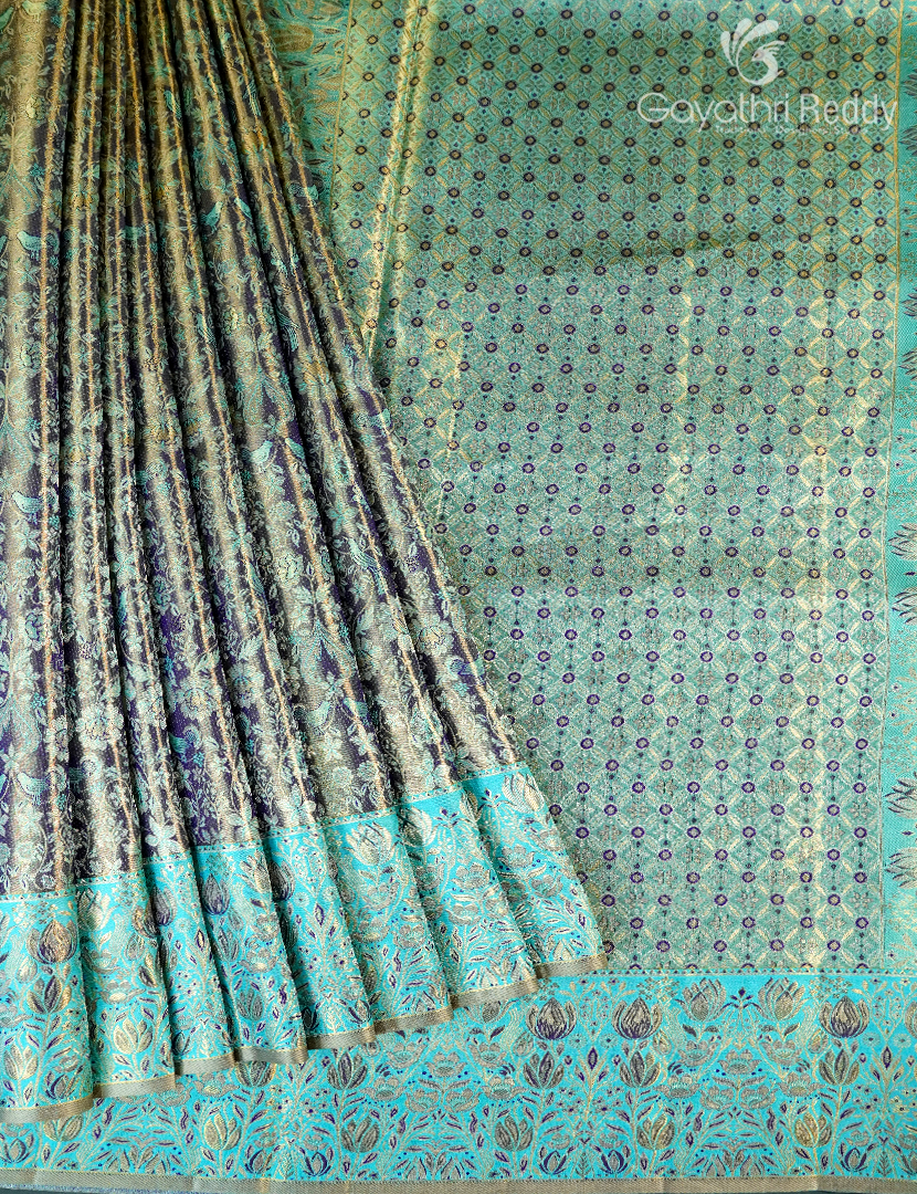 PURE KANCHI TISSUE SAREE-KP8574
