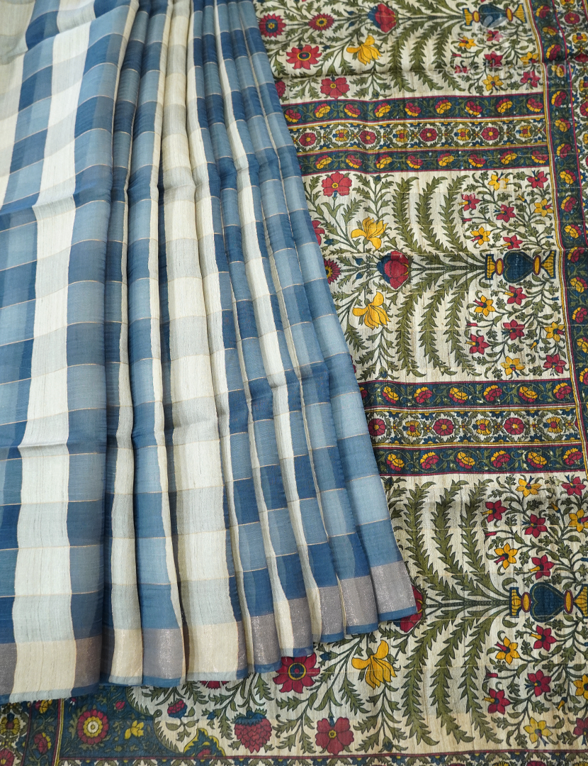 PURE DESI TUSSAR SILK-TS1365