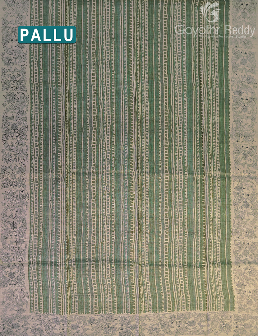 PURE DESI TUSSAR SILK-TS1535