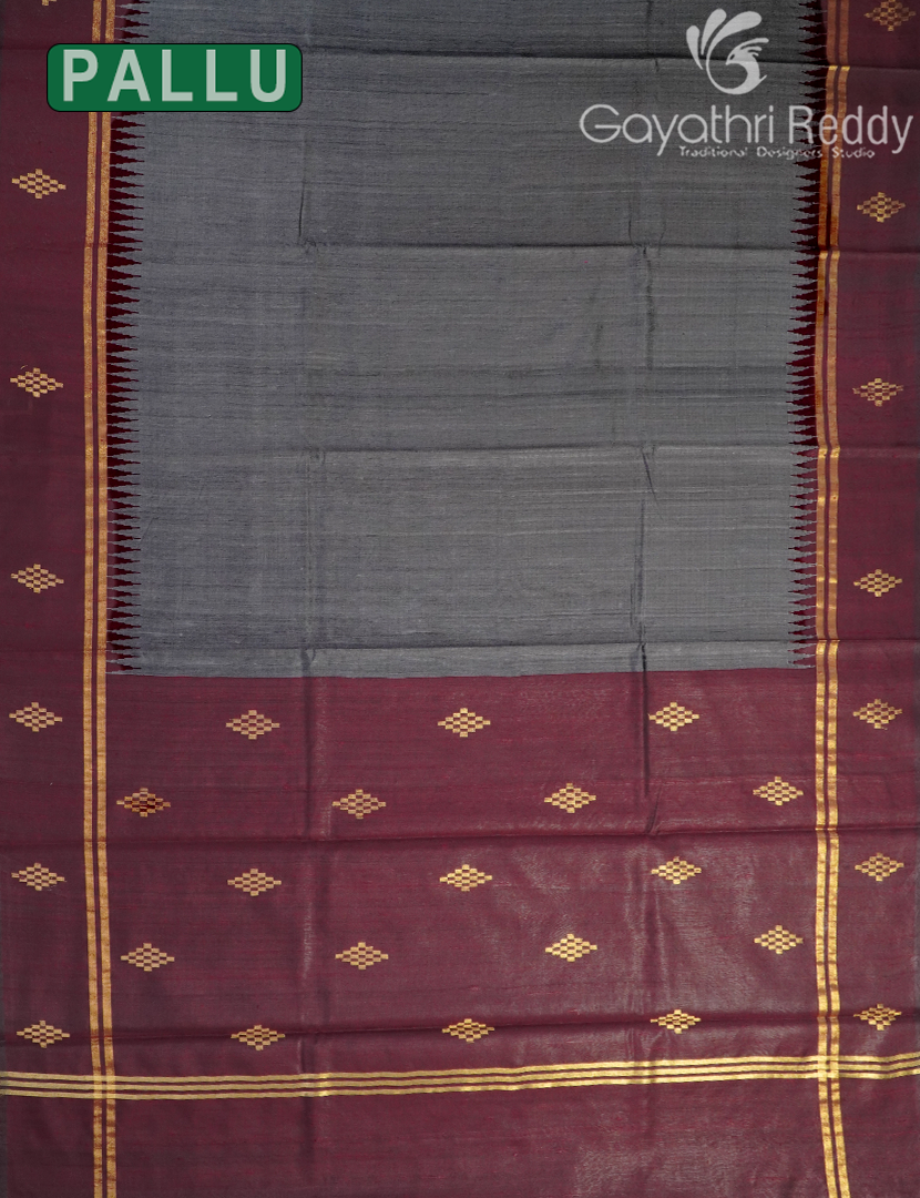 PURE KHADI PATTU SAREE-KHP1225