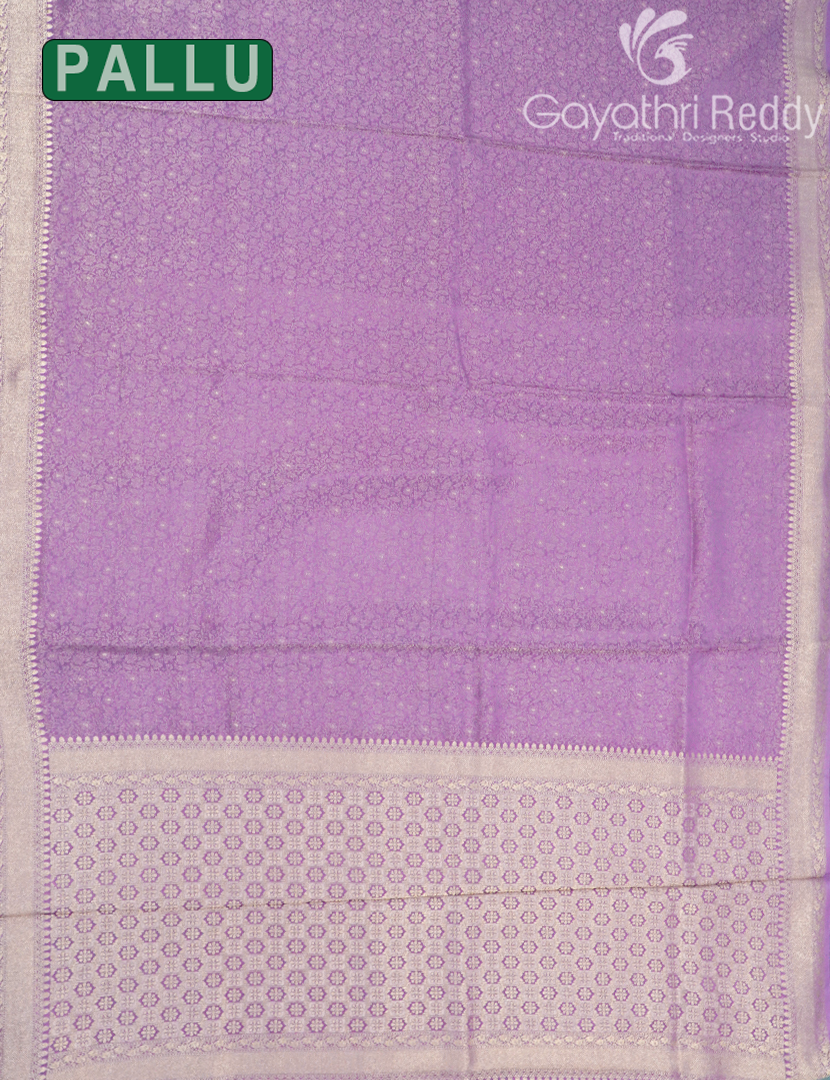 MYSORE CREPE BROCADE SAREE-MCB21