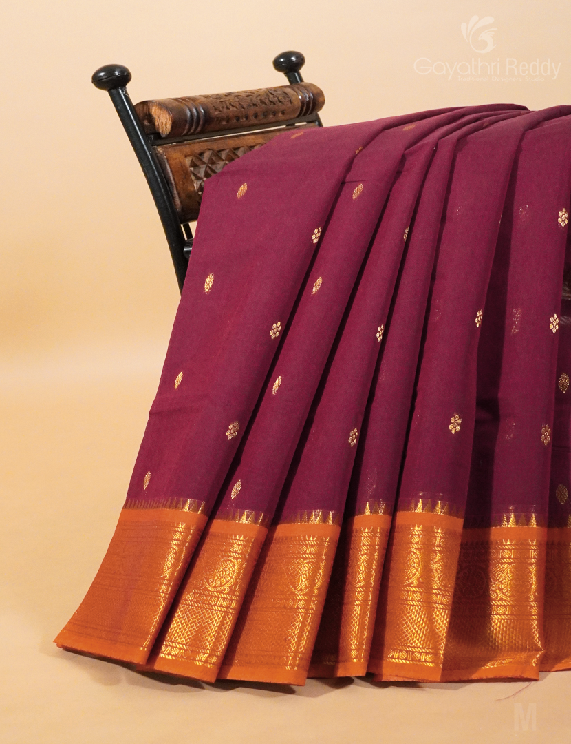PURE KANCHI COTTON RICH PALLU-KC2750