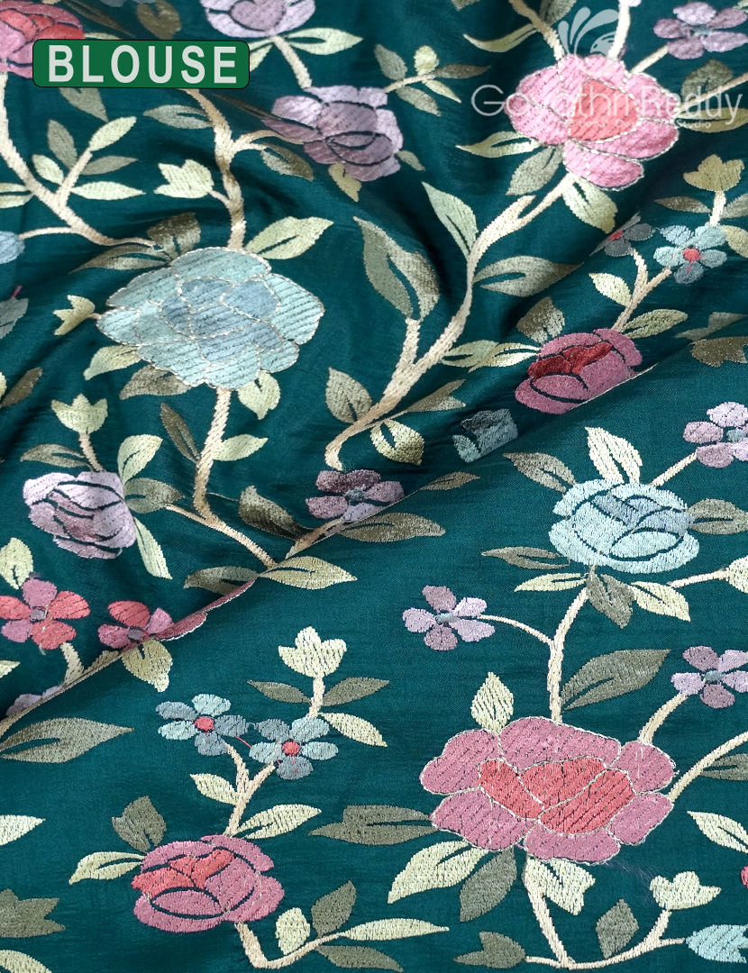 DUPION SILK FANCY SAREE -DSF25