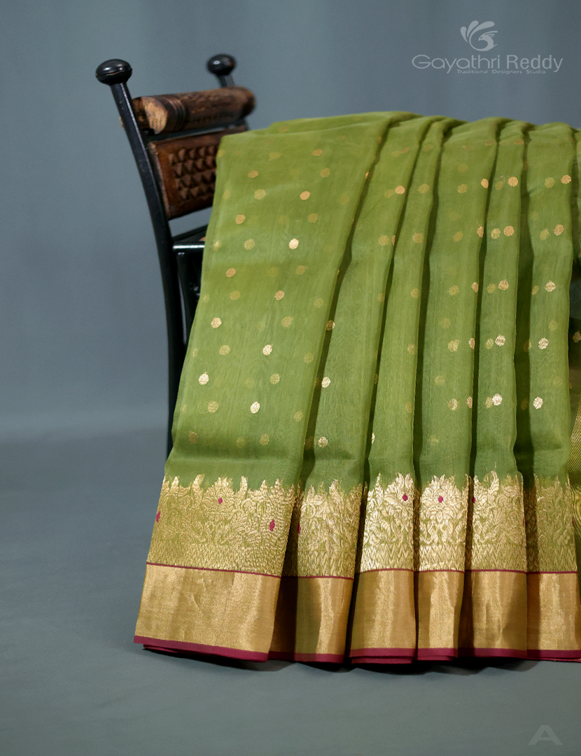 PURE CHANDERI KORA SILK-PCS555