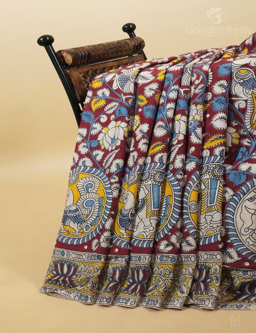 PURE KALAMKARI SILK-KKS54