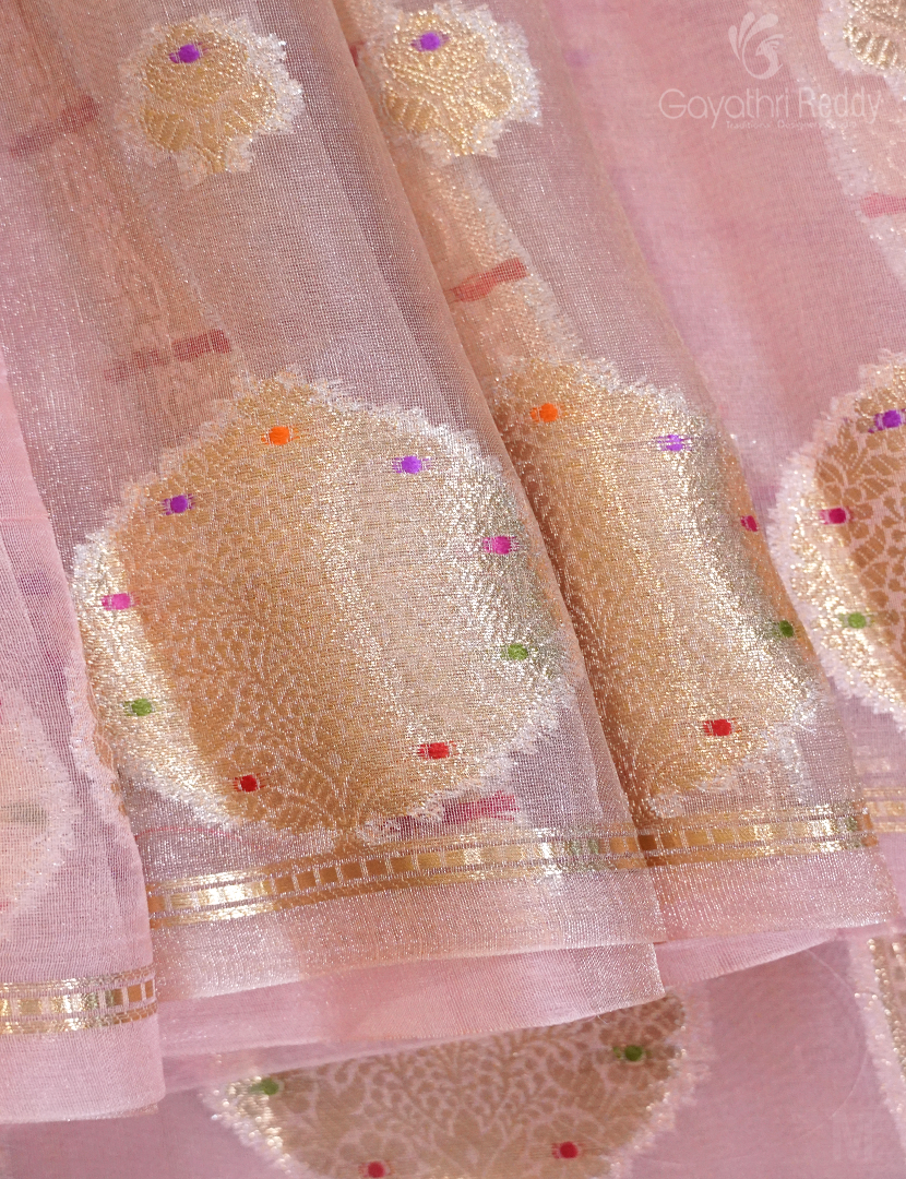 PURE BANARAS KORA SILK-BKS72