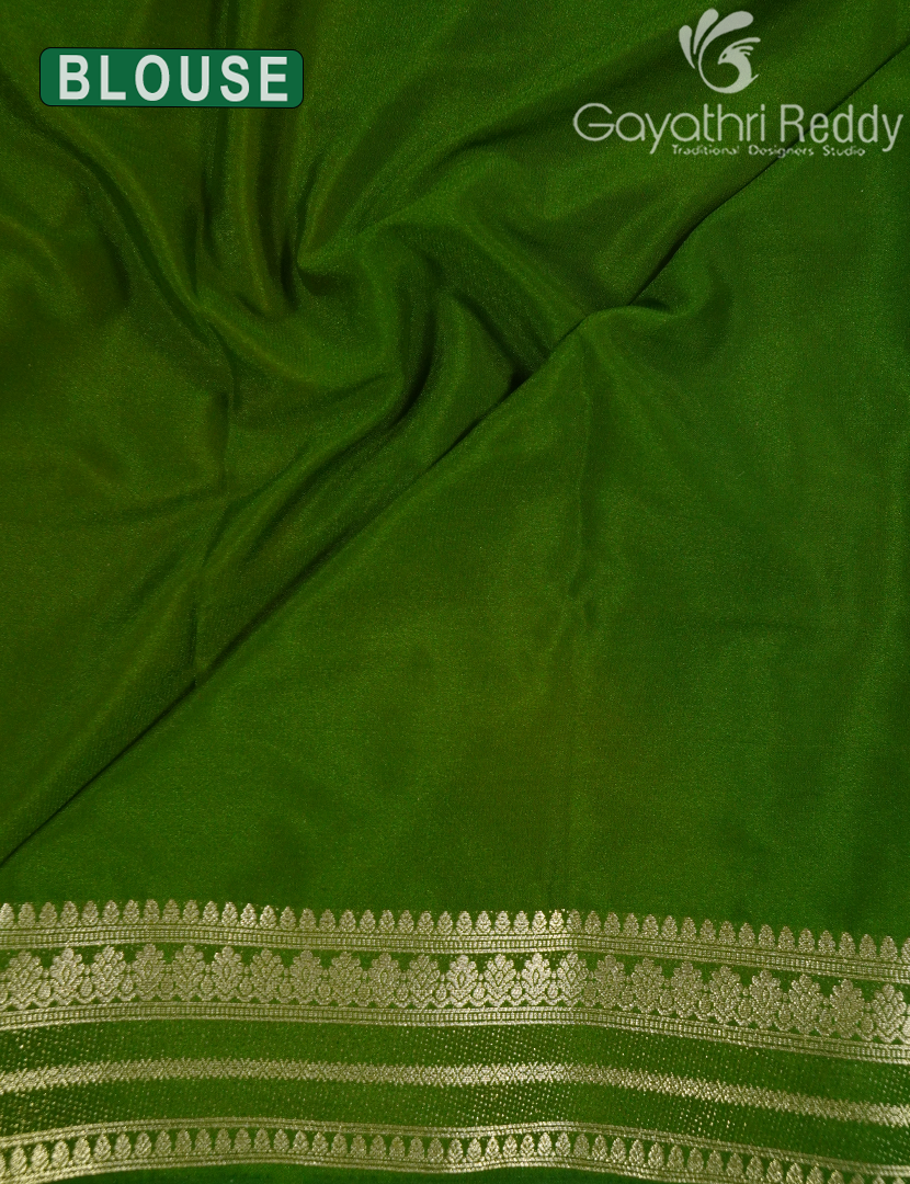 SEMI MYSORE CREPE SAREE-SMC318