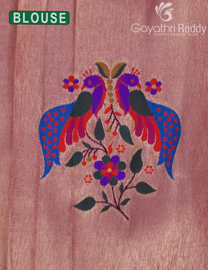 SEMI PAITHANI SAREE-SPS25