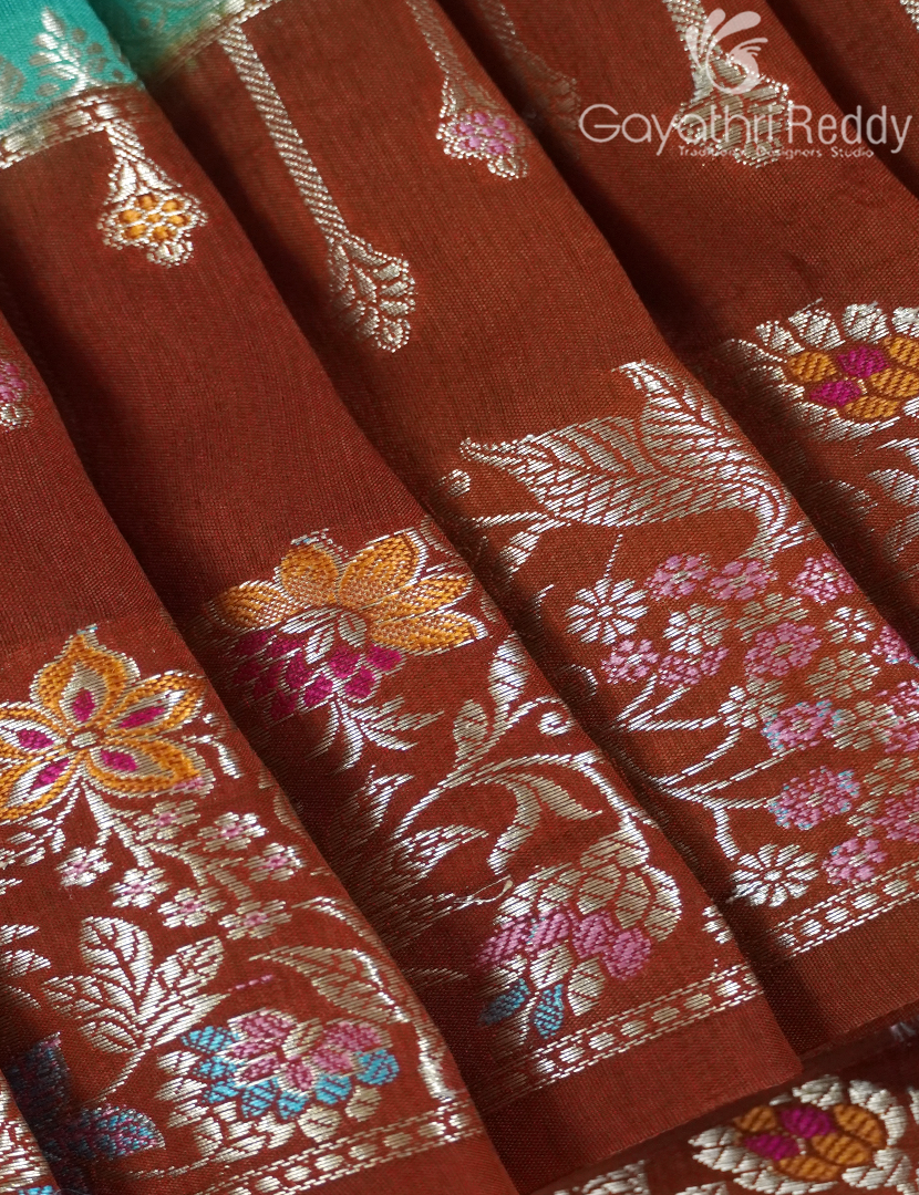 MANGO SILK SAREE -PRM969