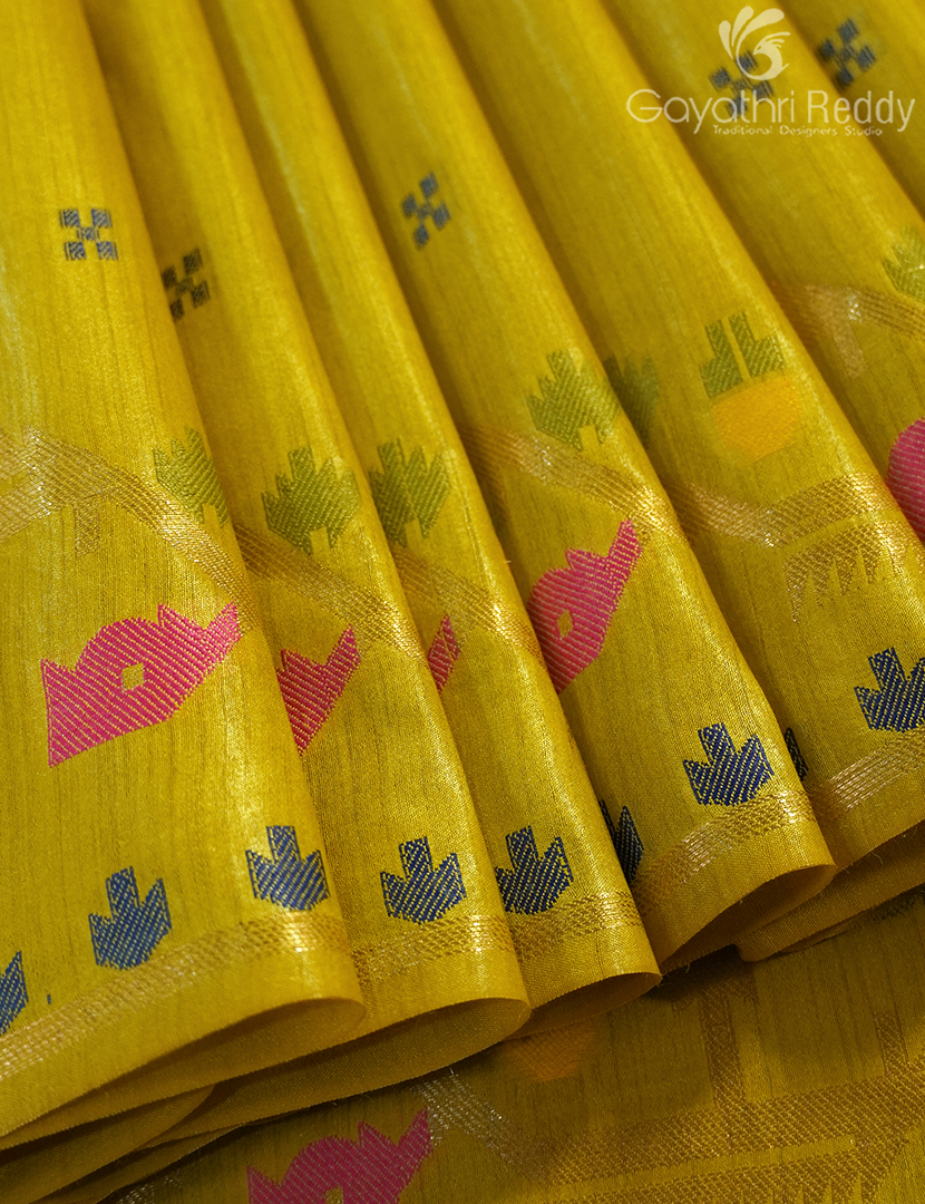 PURE DESI TUSSAR SAREE-TS1554