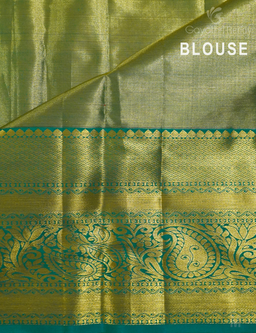 PURE KANCHI TISSUE SAREE-KP7281