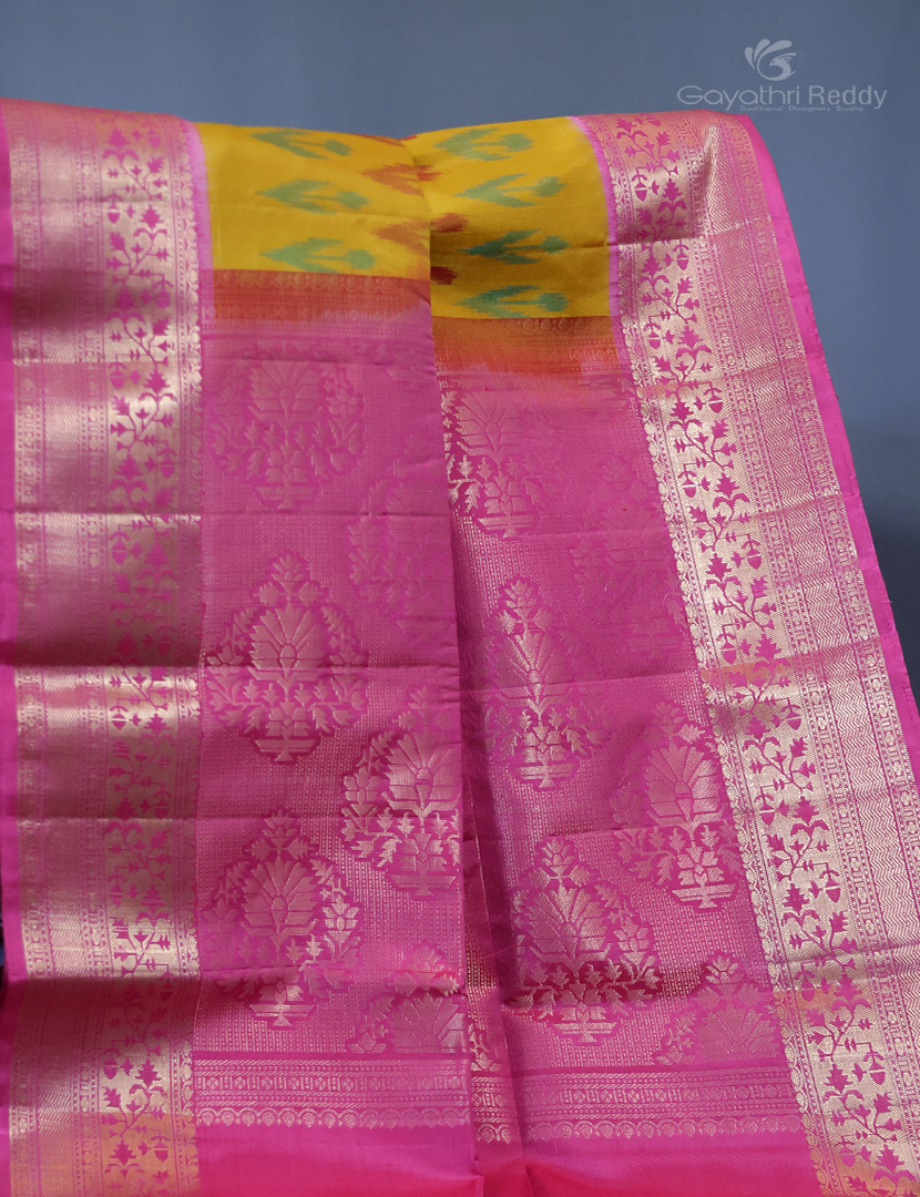 PURE KANCHI IKKAT PATTU-IP535