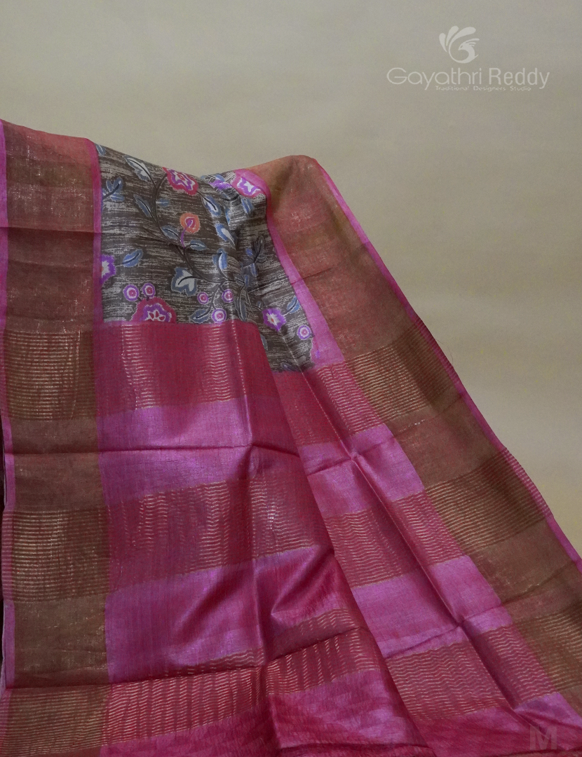 PURE DESI TUSSAR SILK-TS885