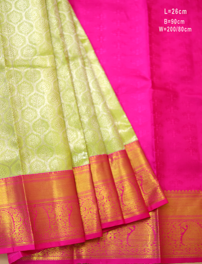 PURE KANCHI PATTU LEHENGA(SMALL SIZE)-KPL709