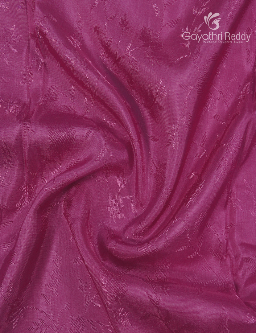 Semi Mysore Crepe Saree in Blush Pink