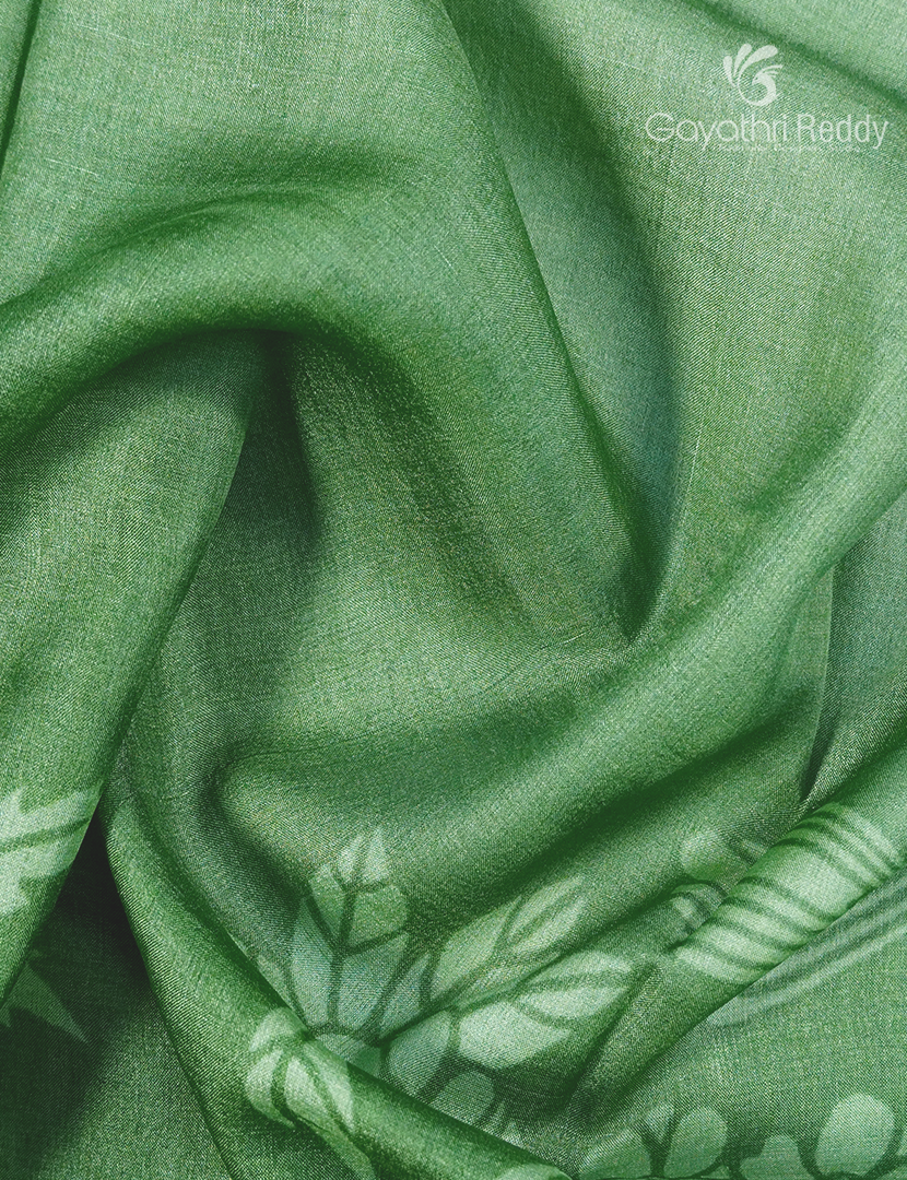 PURE TUSSAR PRINTED SAREE-TS1589