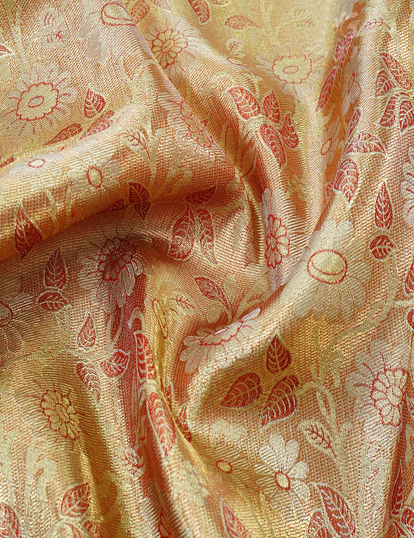 PURE KANCHI TISSUE SAREE-KP7896
