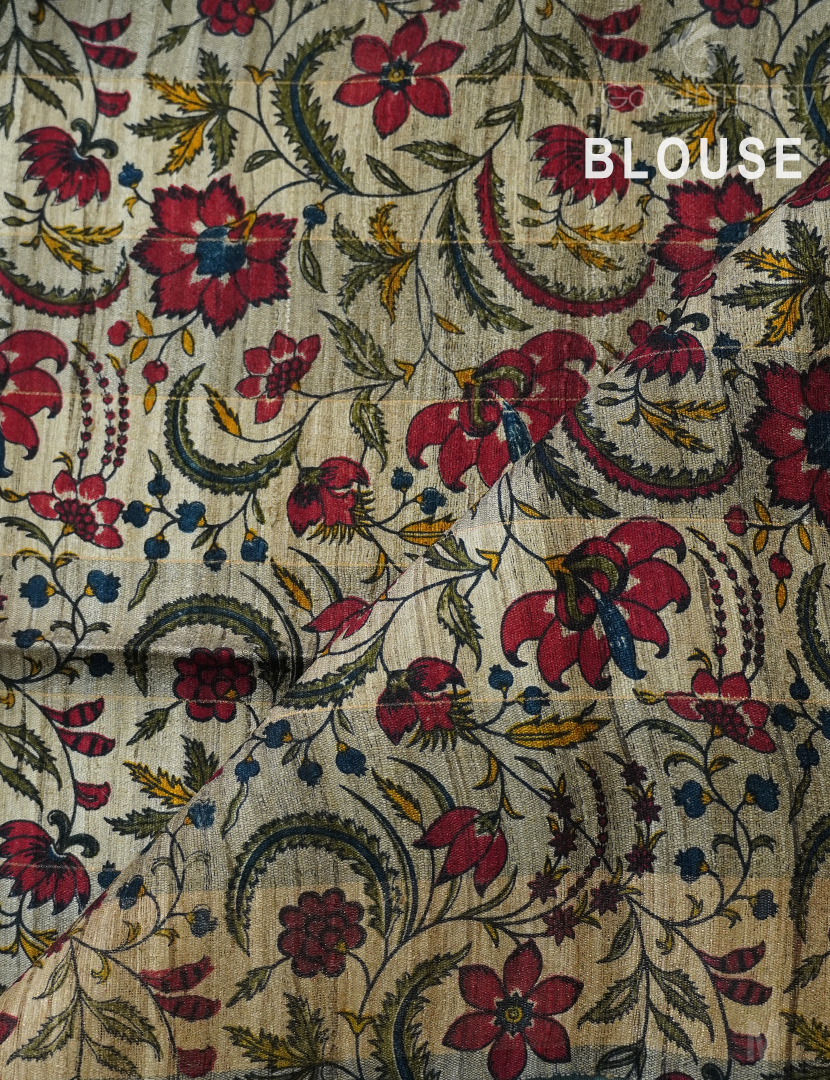 PURE DESI TUSSAR SILK-TS1365