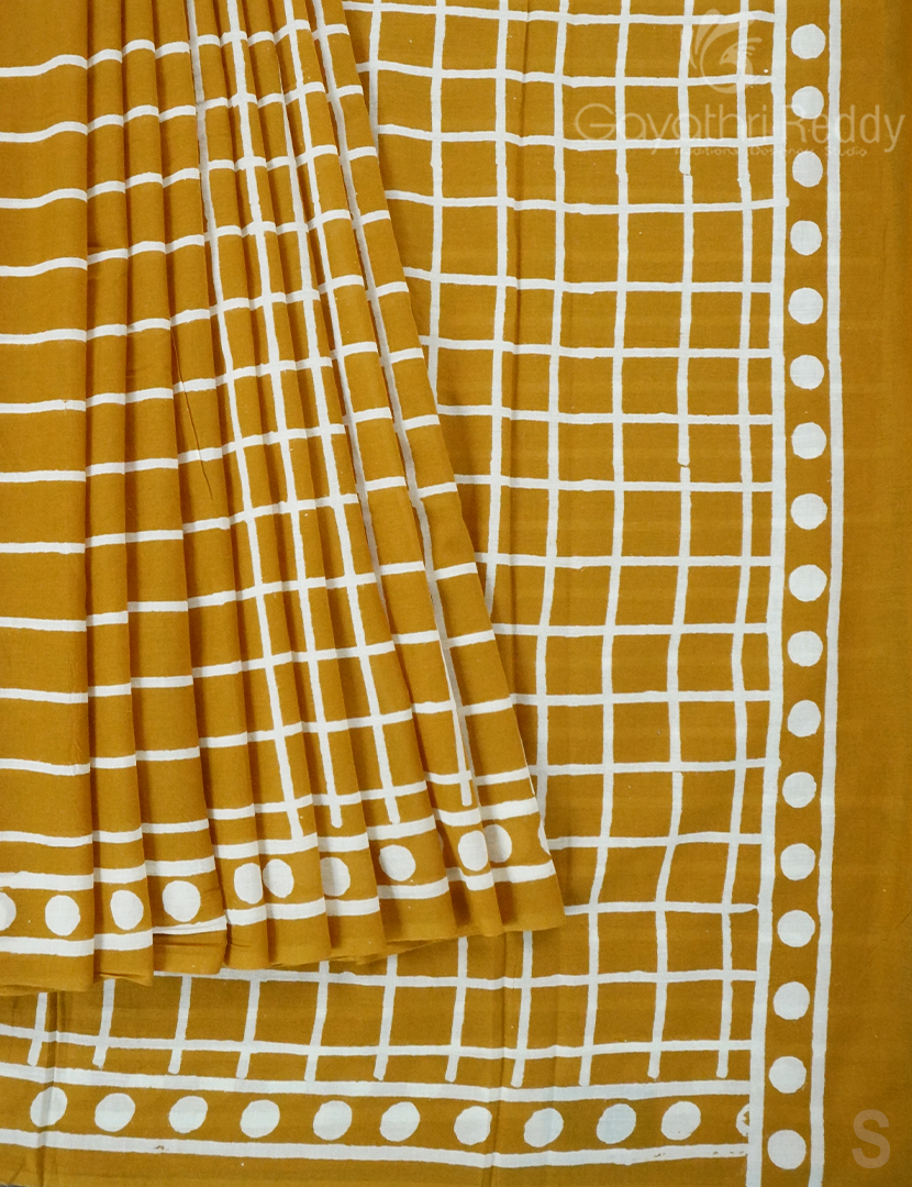 COTTON PRINTED SAREES-CP12