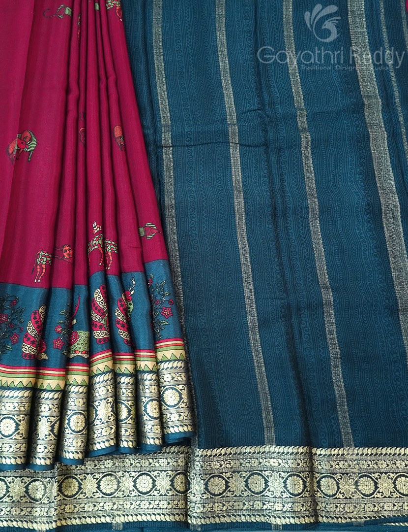 PURE MAHESHWARI SAREE-PMHS14