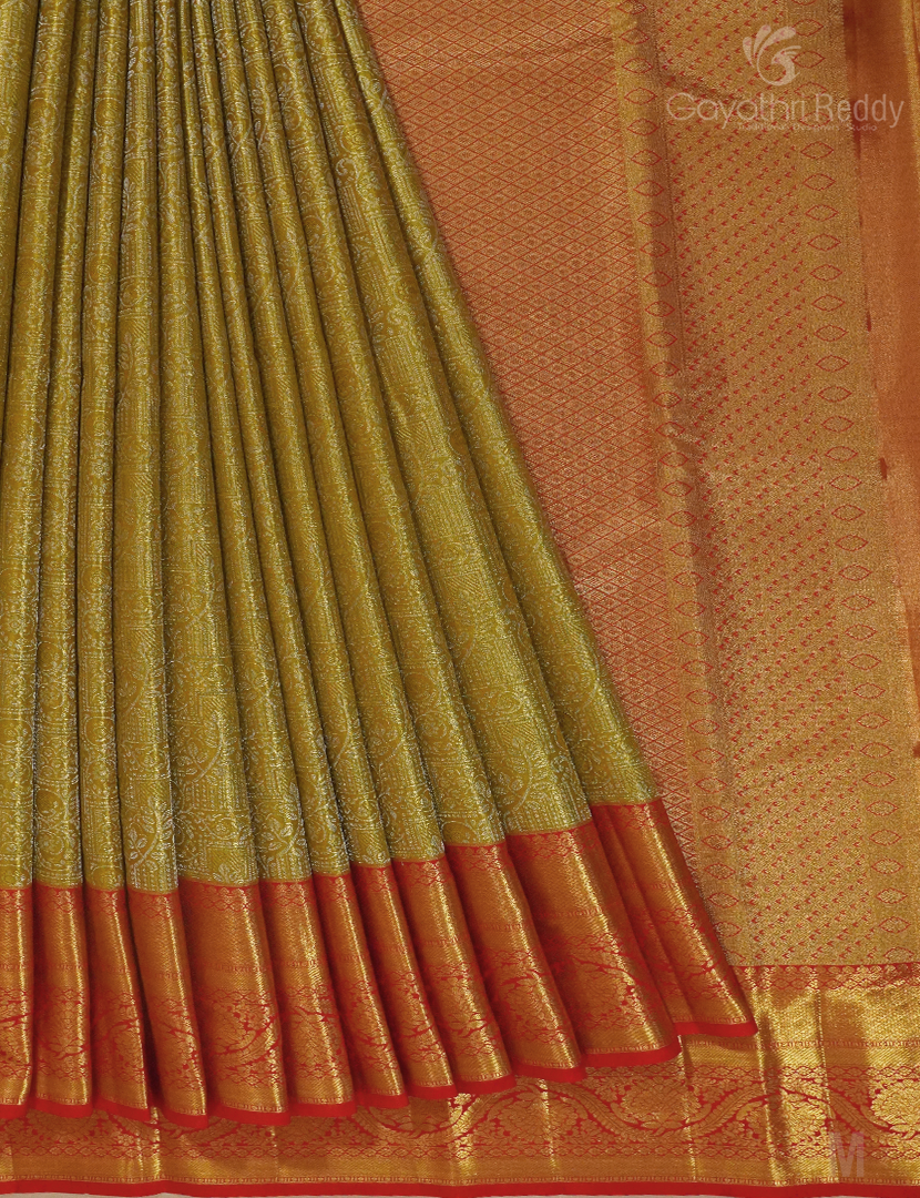 PURE KANCHI TISSUE PATTU-KP7282