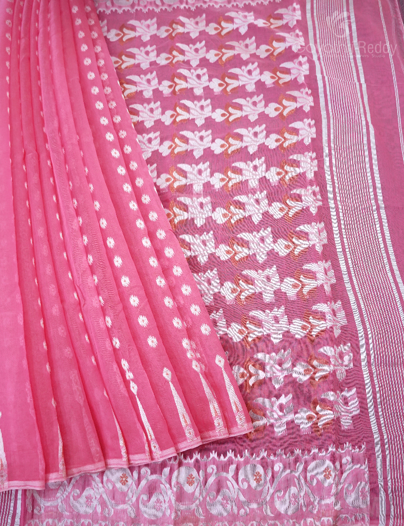 JAMDANI COTTON(WITHOUT BLOUSE)-JMC470