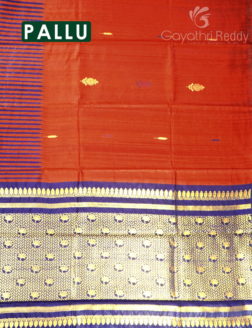 PURE KHADI PATTU SAREE-KHP1312