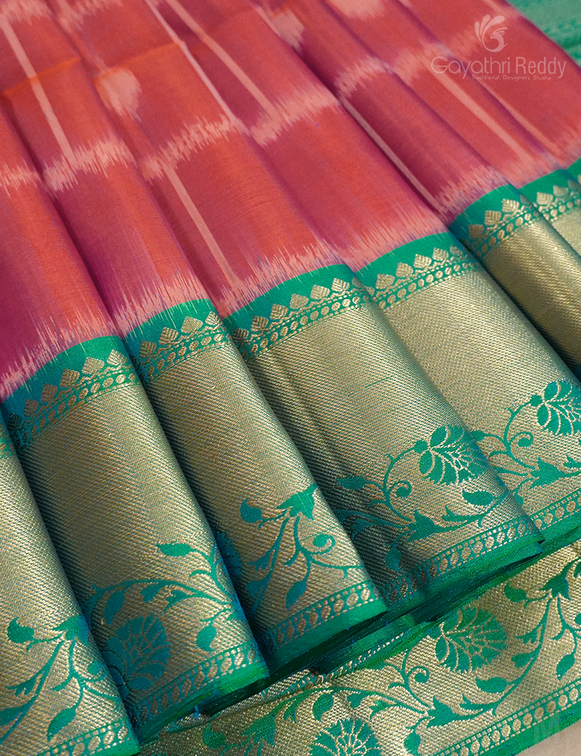 PURE KANCHI IKKAT PATTU-IP649