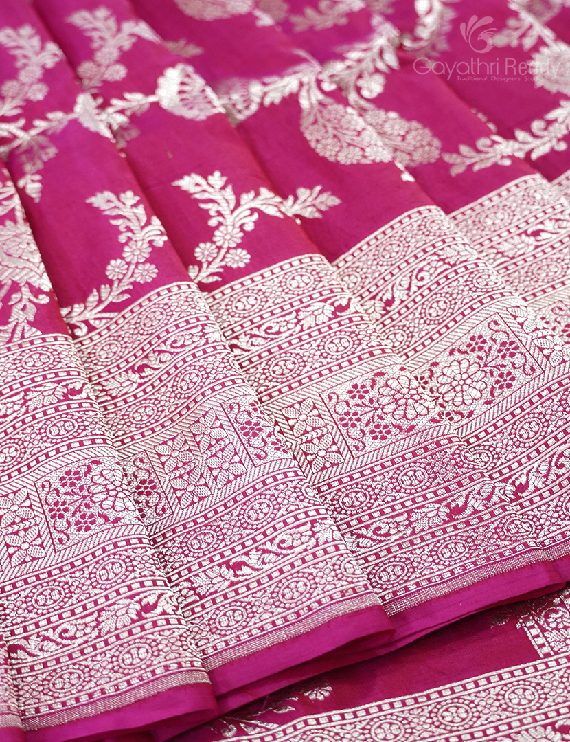 PURE BANARAS KATAN SILK JAAL-BP1104