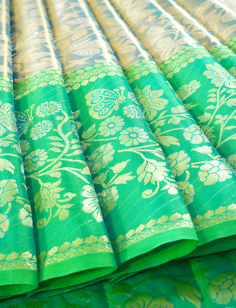 PURE KANCHI PATTU TISSUE SAREE-KP7522