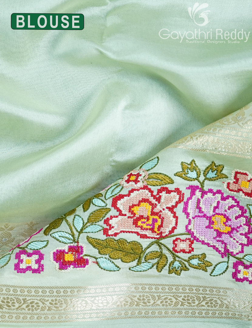CHINIYA SILK SAREE-CS543