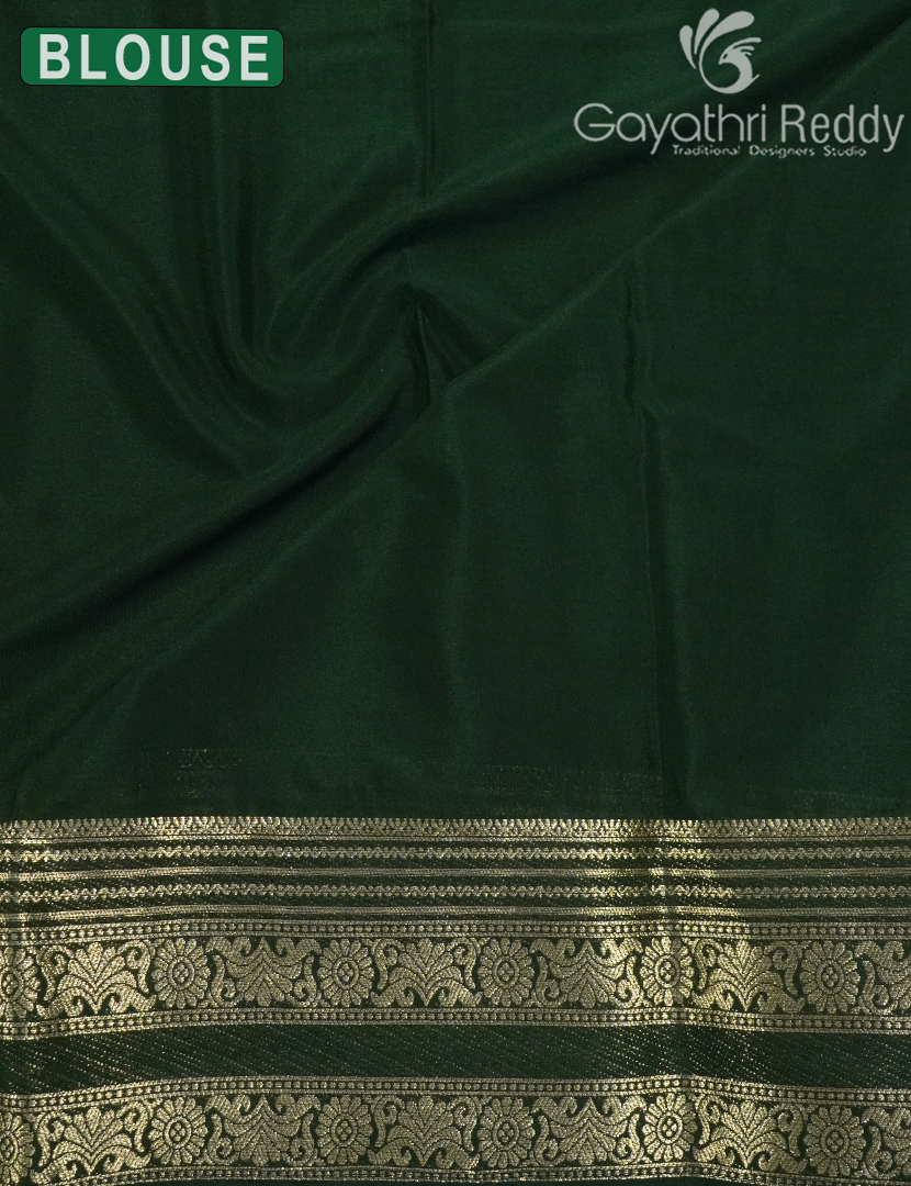 SEMI MYSORE CREPE SAREE-SMC369