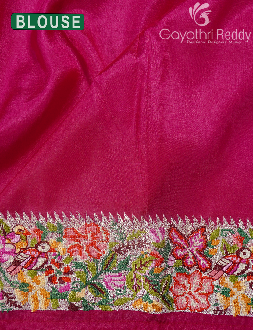 SEMI DUPION SILK SAREE-SDS117