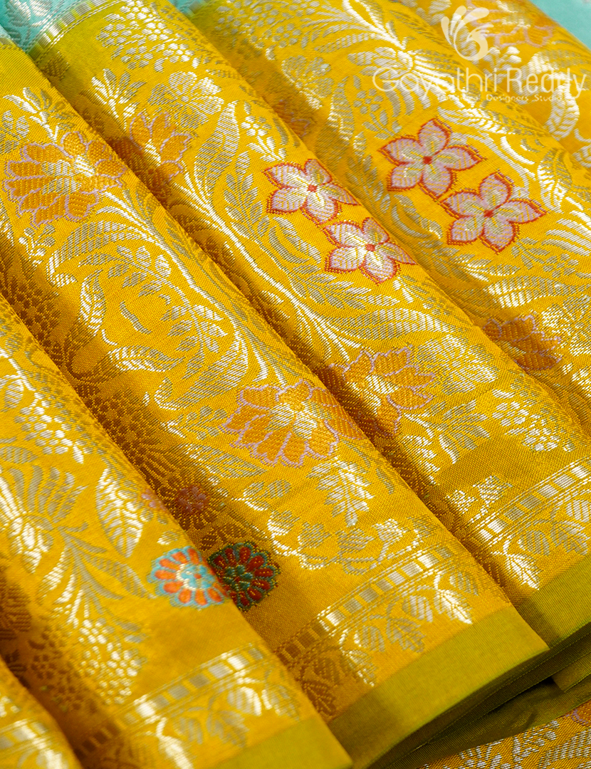 MANGO SILK SAREE -PRM943