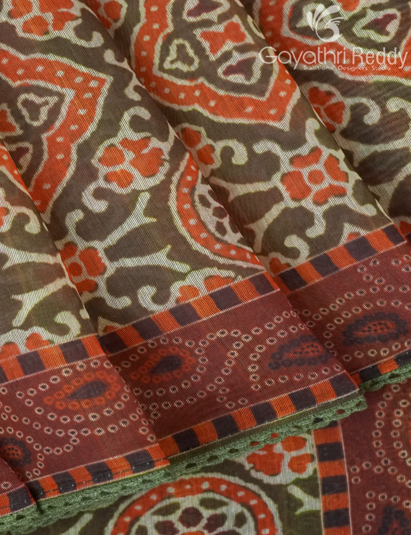 CHANDERI SILK SAREE-CPS1085