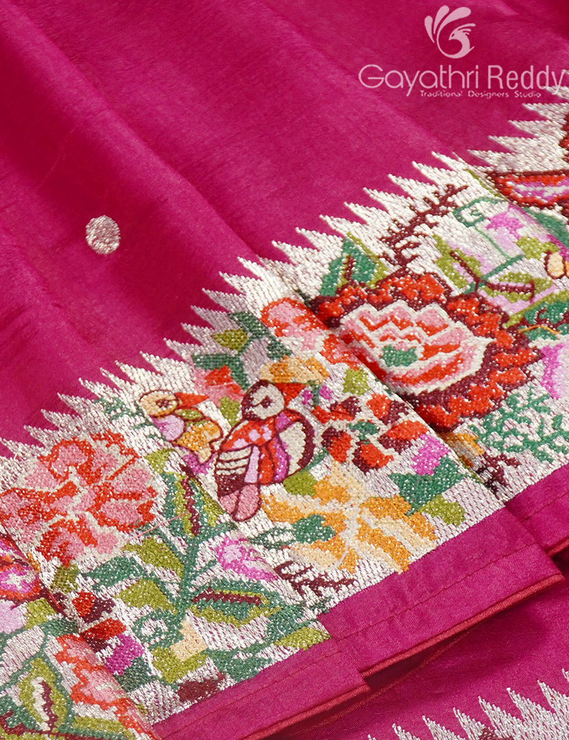 SEMI DUPION SILK SAREE-SDS117