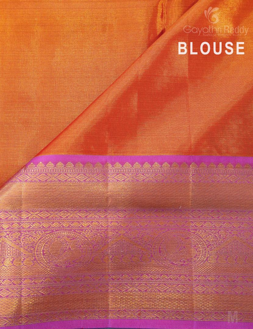 PURE KANCHI TISSUE SAREE-KP7897