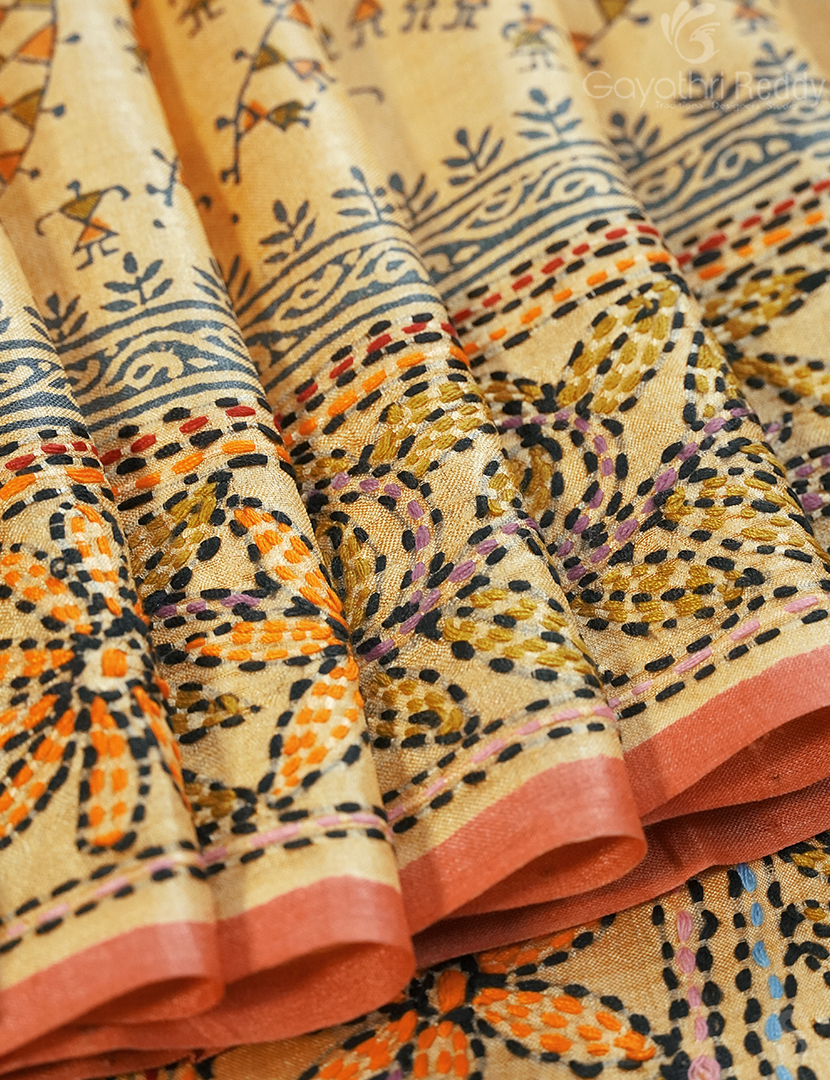 PURE DESI TUSSAR KANTA WORK-TS1524