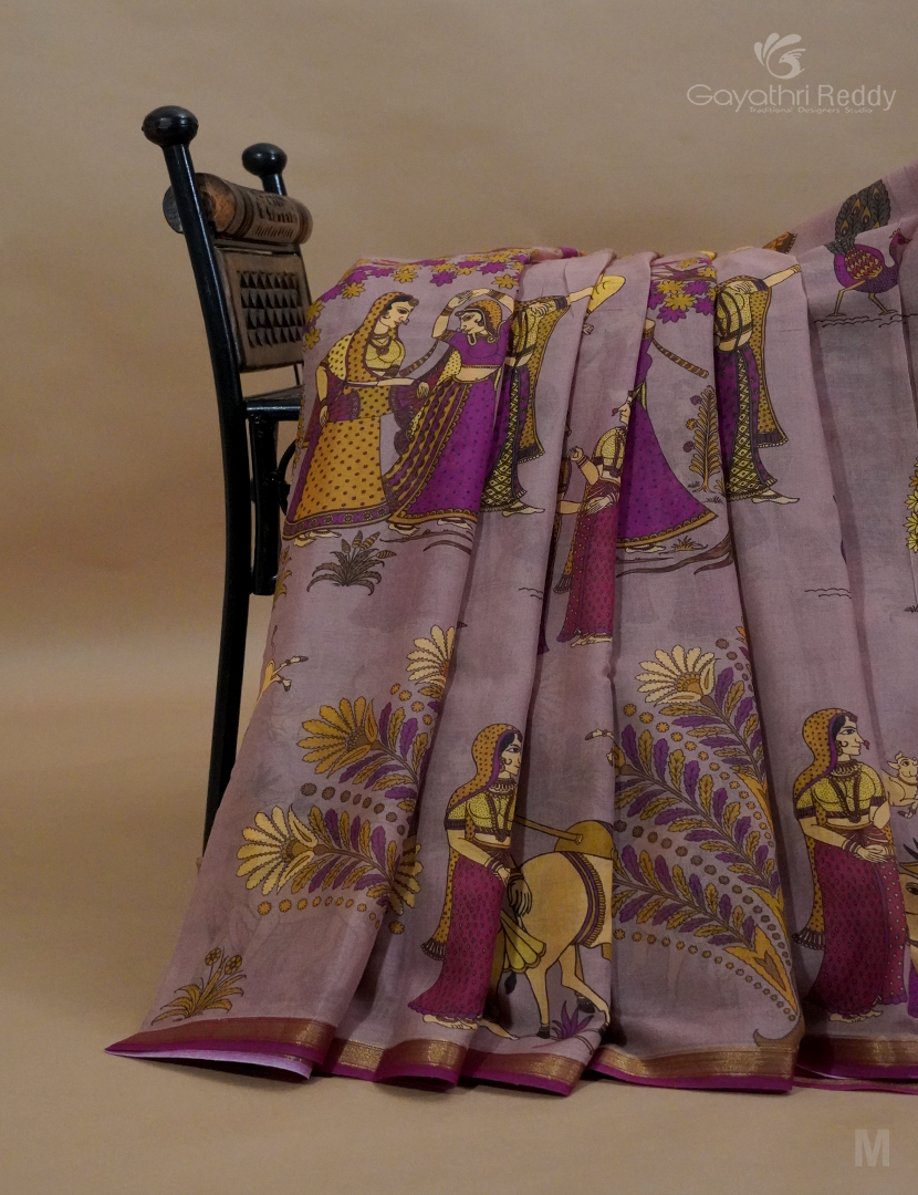 PURE KALAMKARI KADI COTTON-KKC2