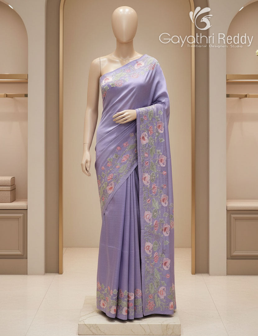 SEMI DUPION SILK WORK-SDSW11