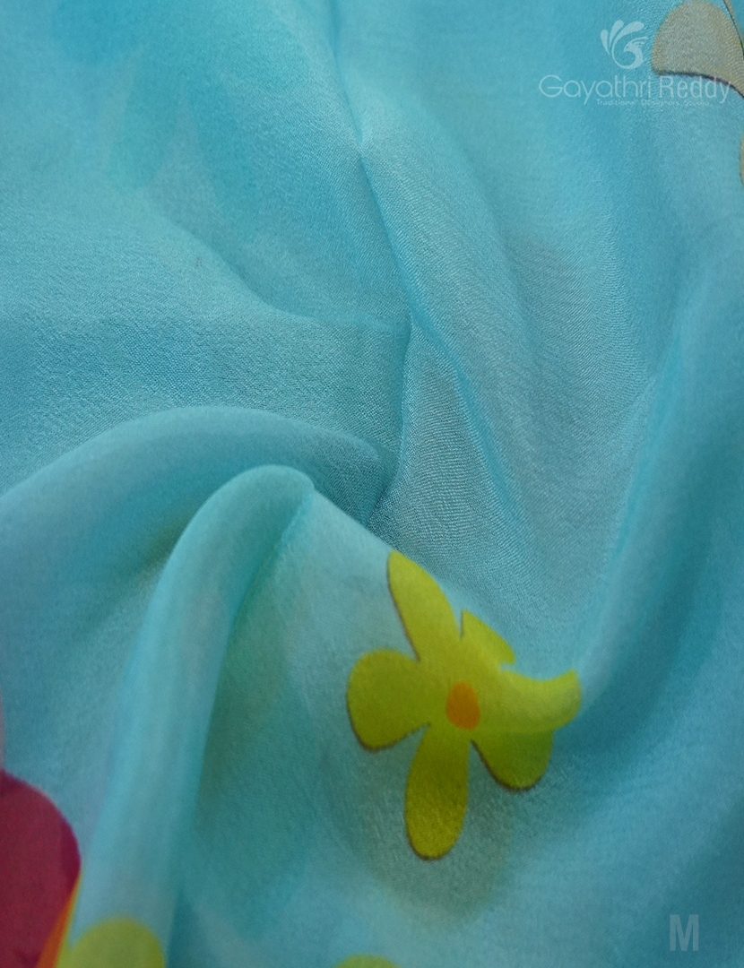 GEORGETTE PRINTED SAREE-PGP30