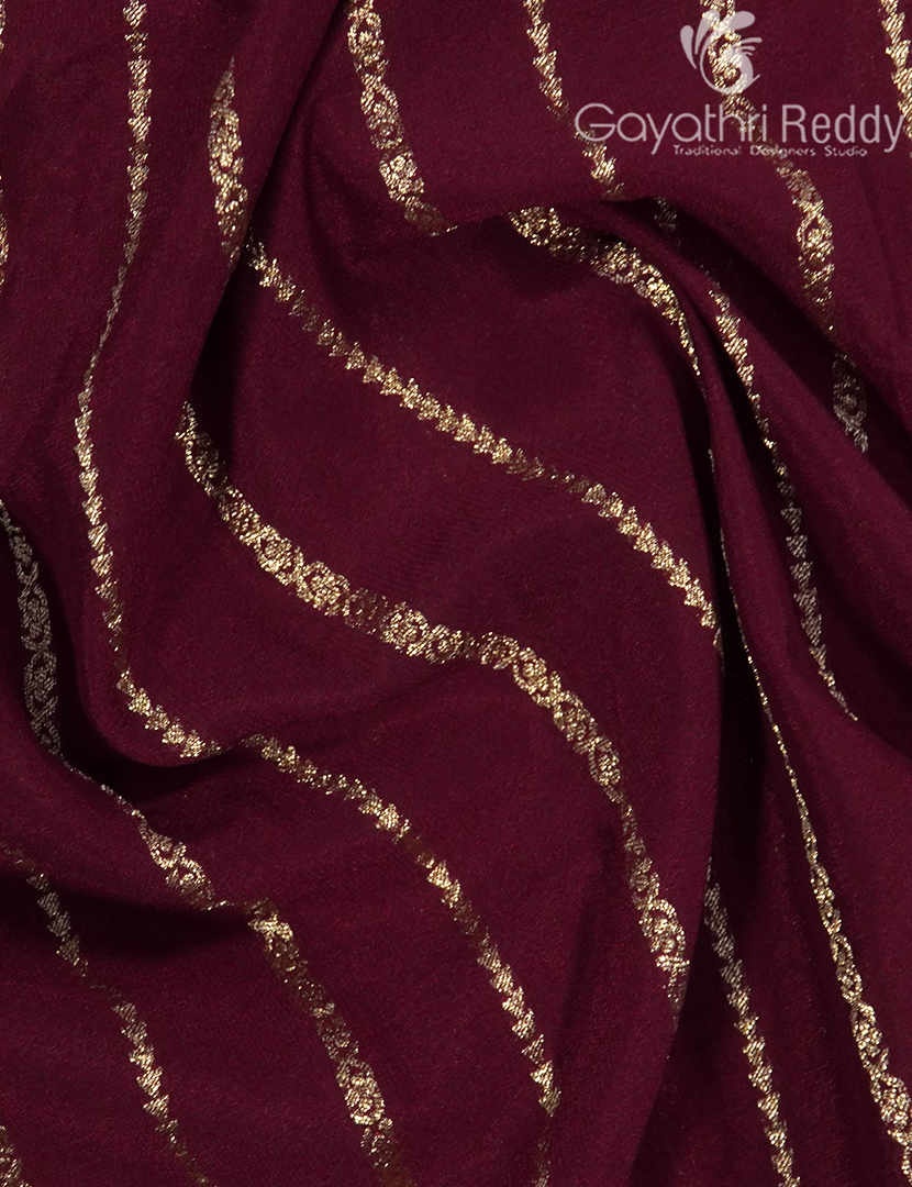 SEMI MYSORE CRAPE SAREE-SMC358