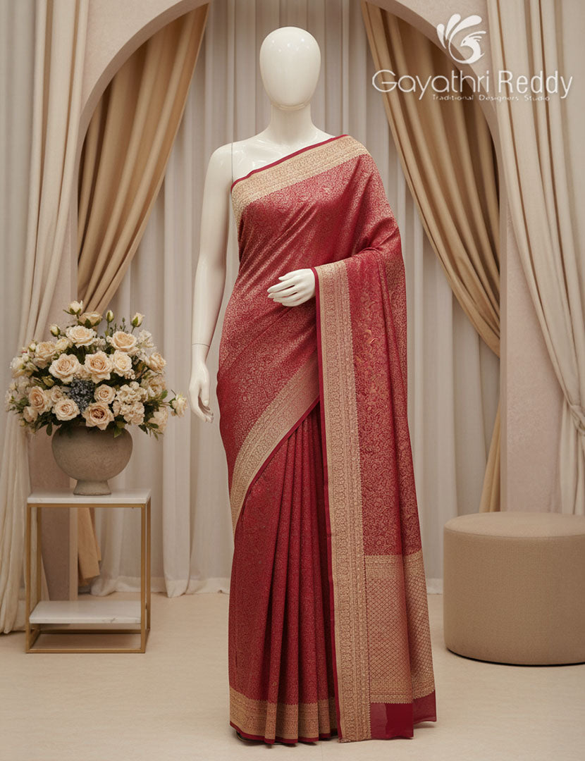 MYSORE CREPE BROCADE SAREE-MCB38