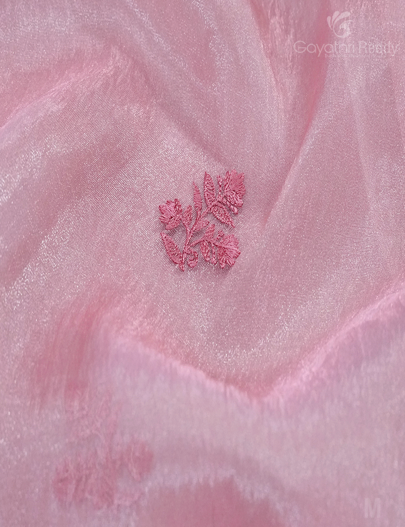 GLASS ORGANZA HANDWORK SAREE-FO713