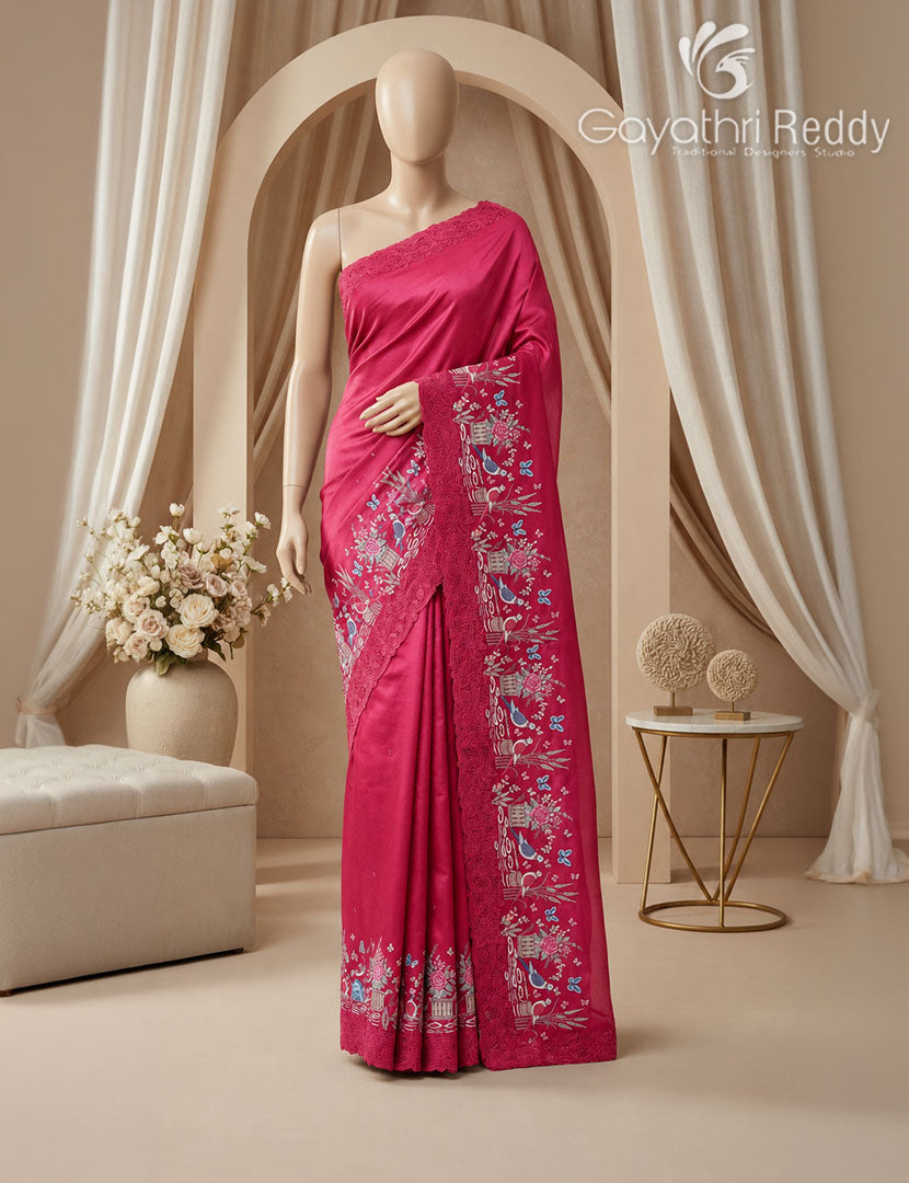 SEMI DUPION SILK SAREE-SDS121
