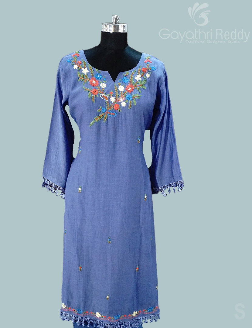 READYMADE DRESS SET(3PC)-KDS1142
