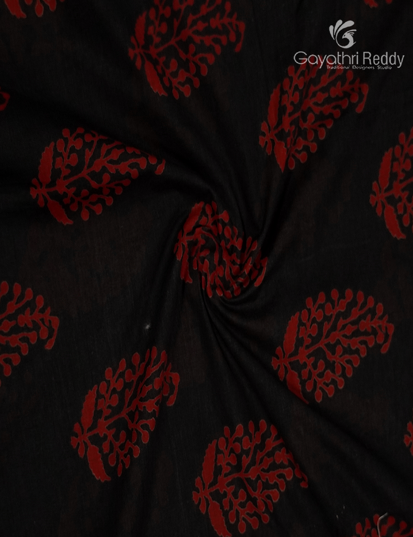 Vidharbha Cotton Saree in Black