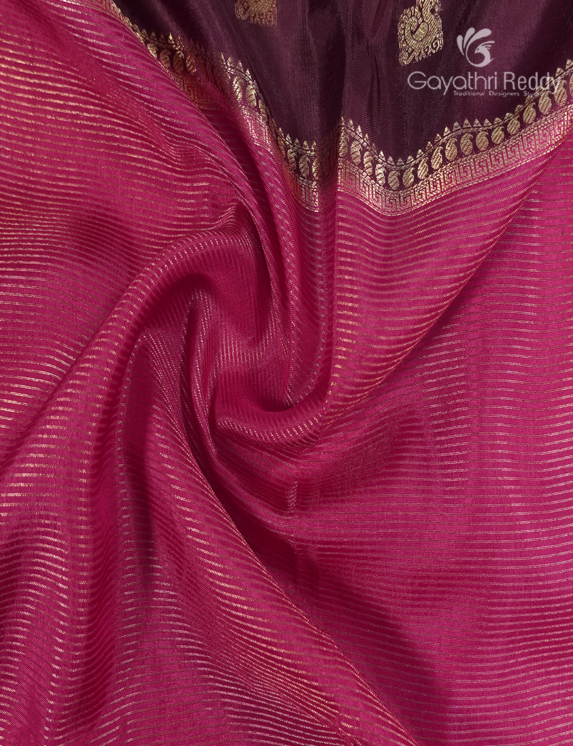 Semi Mysore Crepe Saree-SMC562
