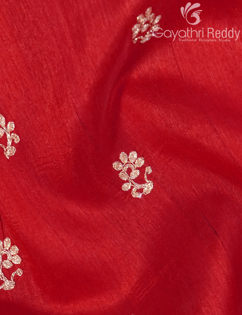 TUSSAR PITTA WORK SAREE-TPW5